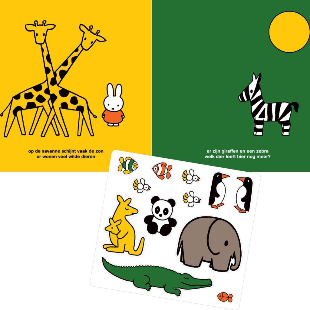 Miffy Sticker Book On Adventure With Miffy - Creative Fun