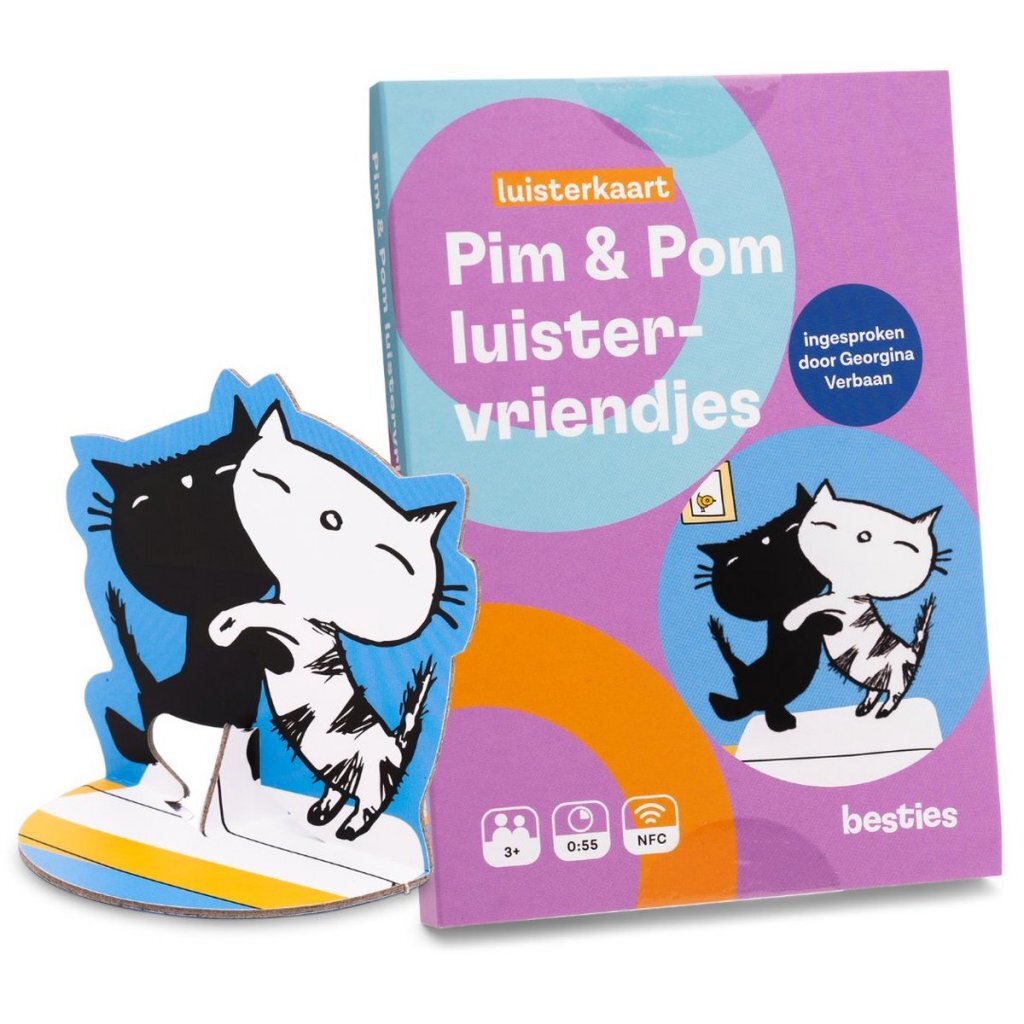 Besties Listening Card Pim & Pom - Stories and Songs for Kids