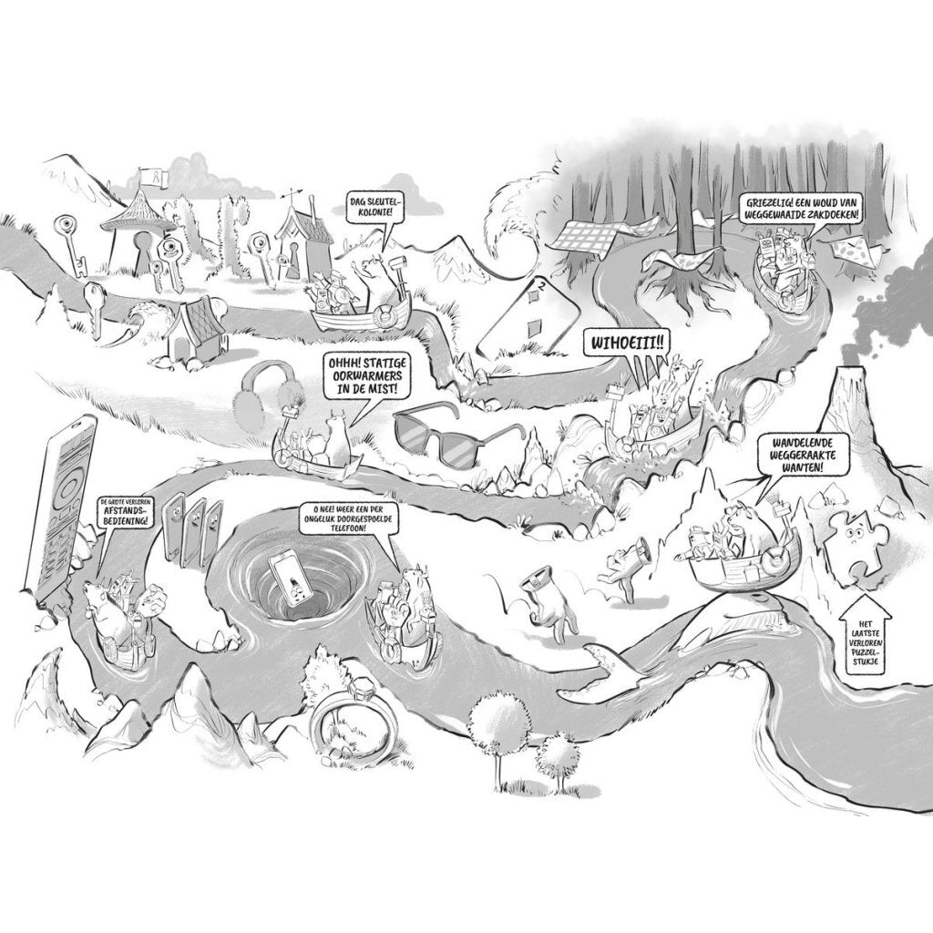 Book Adventures Unlimited The Land of Lost Objects - An Exciting Story
