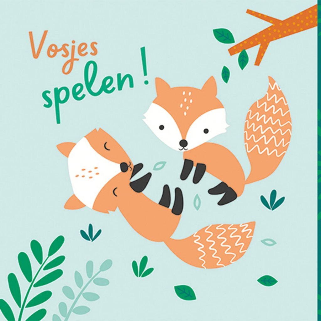 Crinkle Book In The Forest - Soft Book for Babies with Crinkling Material