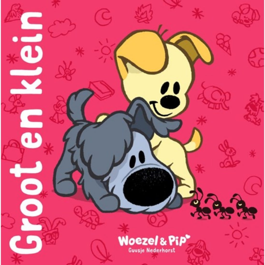 Woezel and Pip Book Big and Small - Children's Contrast Book