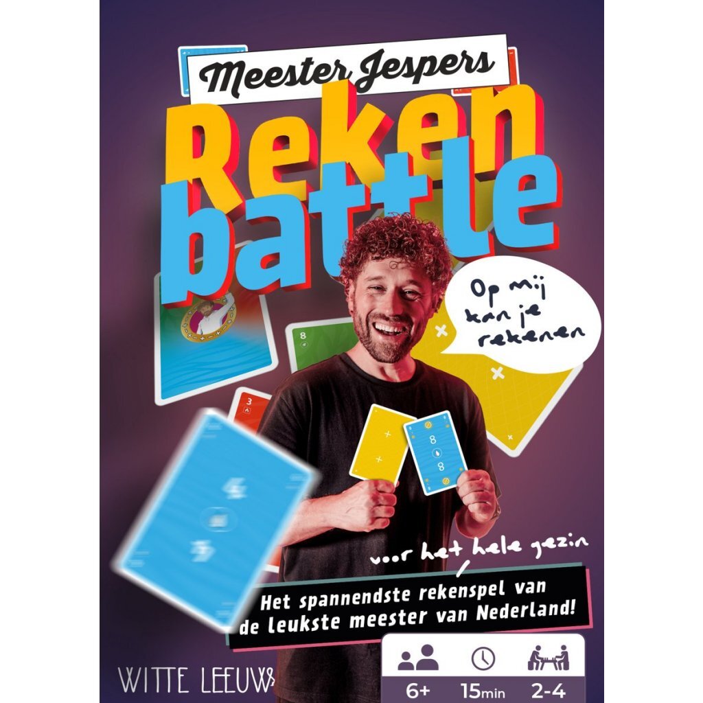 Master Jespers Math Battle Card Game for Children Aged 6 and Up