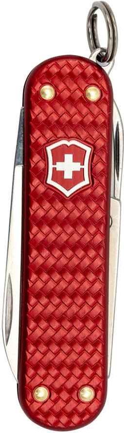 Victorinox Classic SD Alox Pocket Knife Red Precious Alox 5 Functions V-0.62 21.401 G 23.SE08