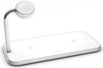 Zens Aluminium Dual Wireless Charger + Apple Watch Schwarz (ZEDC05B00)