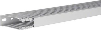 Hager Wiring Duct 2000 x 25 x 80 mm - Light Grey HA780025