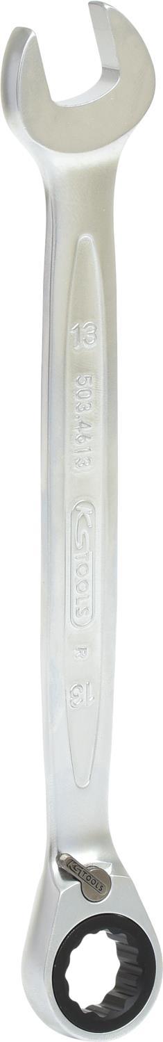 KS TOOLS Werkzeuge-Maschinen GmbH GEARplus Ratschenringmaulschlüssel,umschaltbar,13mm (503.4613)