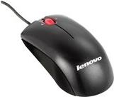 Lenovo - Mouse - right- and left-handed - laser - 3 buttons - wired - USB - metallic black - ASM - for ThinkCentre M75q Gen 2, ThinkPad P14s Gen 2, T14 Gen 2, ThinkStation P330 Gen 2, P340