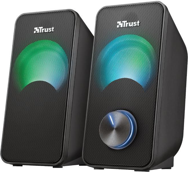 Trust Arys RGB Compact Speakers - 6 Watts - for PC