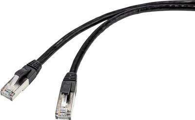 Renkforce RF-4538202 Network Cable Black 20 m Cat6a S/FTP (S-STP) RF-4538202