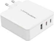 LC-Power USB Charger 100W LC-GAN-100 2xUSB-C 1xUSB-A