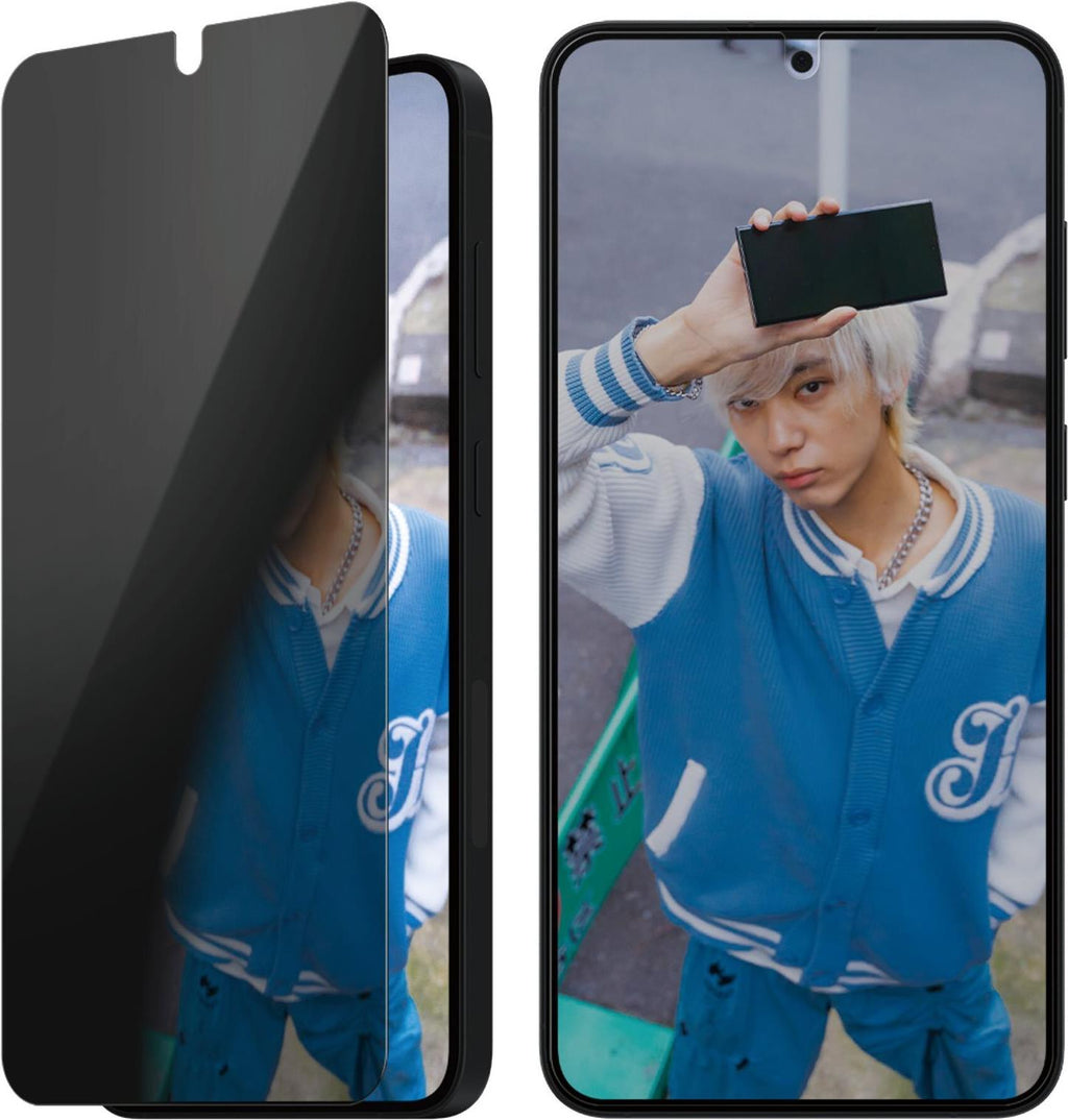 PanzerGlass Privacy Screen Protector - Ultra-Wide Fit - Glass - 2-Way Privacy Filter - for Samsung Galaxy S25+ (PGRPUWFG37942)