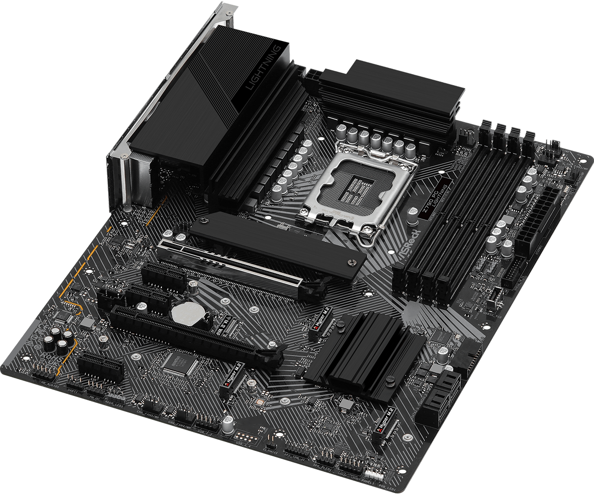 ASRock Z790 PG Lightning Motherboard ATX LGA1700 Z790 USB 3.2 Gen 1, USB 3.2 Gen 2, USB-C 3.2 Gen 2x2 90-MXBKA0-A0UAYZ
