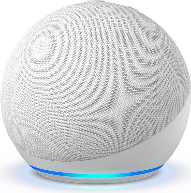 Amazon Echo Dot (5th Gen) - Smart Speaker with Alexa - Spherical - White - Android - Fire OS - B09B94956P