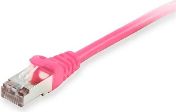 equip Patch Cable RJ-45 (M) to RJ-45 (M) - 20 m - CAT 6a - Pink - 606910