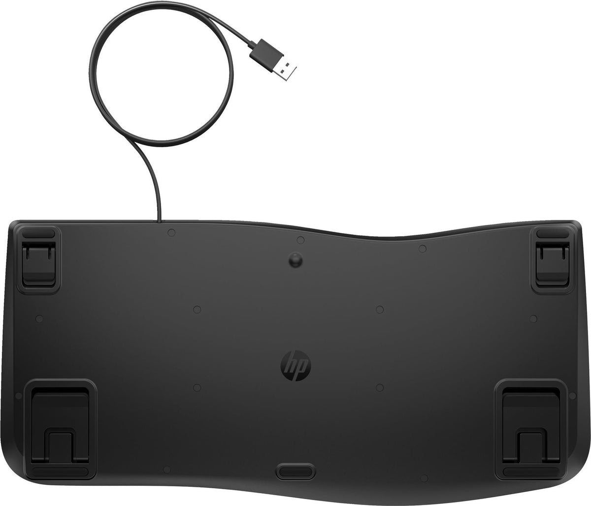 HP 480 Comfort Keyboard 3-Zone Layout, Multi-Device, USB - German - Black (8T6M1AA#ABD)