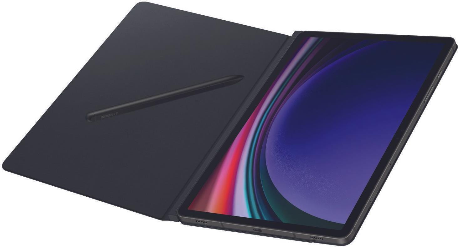 Samsung EF-BX710 - Flip Case for Tablet - Black - for Galaxy Tab S9, Tab S9 FE