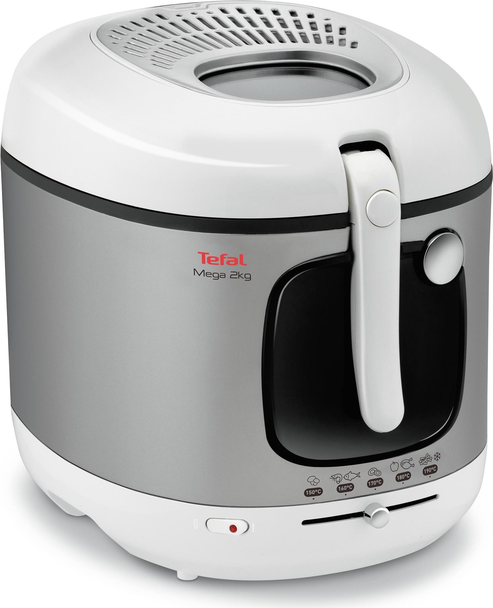 Tefal FR4800 Deep Fryer, Single Image, Freestanding, Stainless Steel - White (FR4800)