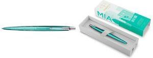 PARKER JOTTER Special Edition Ballpoint Pen, Medium Point, Blue Ink, Stainless Steel (2221602)