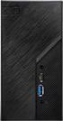 ASRock Barebone Deskmini B860 DDR5 HDMI/DP/TB4 Black (90BXG5501-A10GA0W)