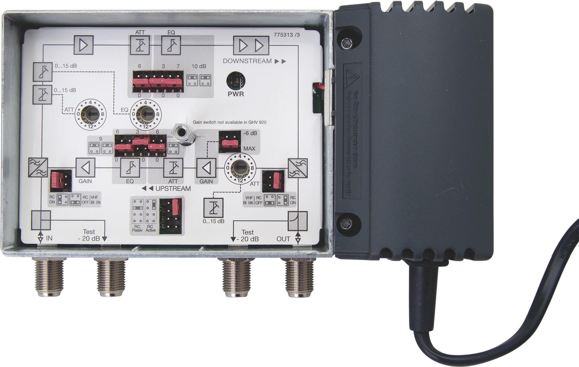 Triax GHV 935 TV Signal Amplifier 47 - 1006 MHz (323162)