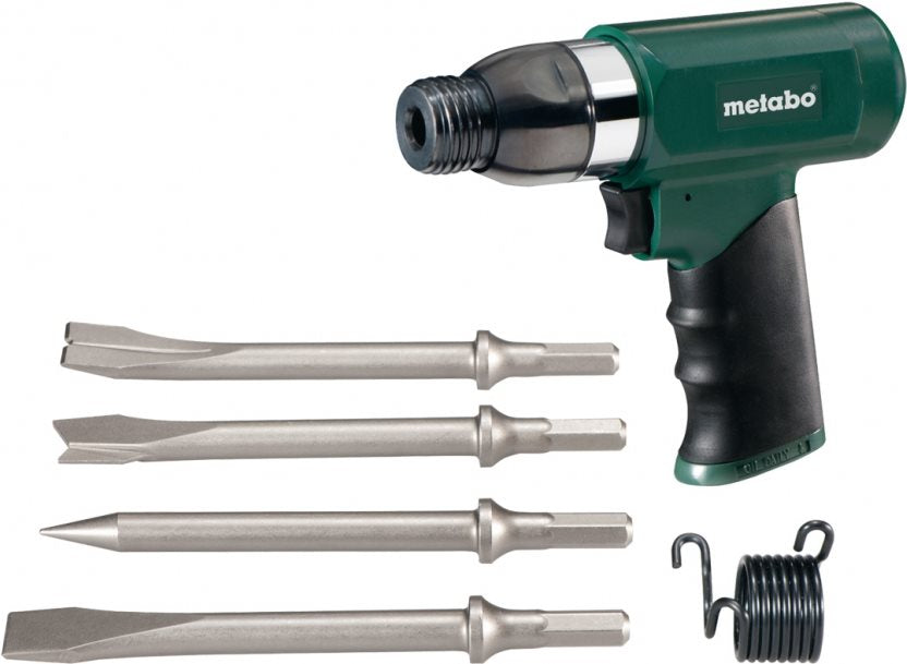 Metabo DMH 30 Pneumatic Chisel Hammer Set 1/4" (6.3 mm) 6.2 bar with Case (6.04115.50)