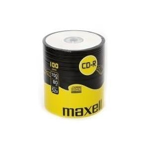 Maxell CD-R 700MB 52x Spindle 100 624037.02.CN
