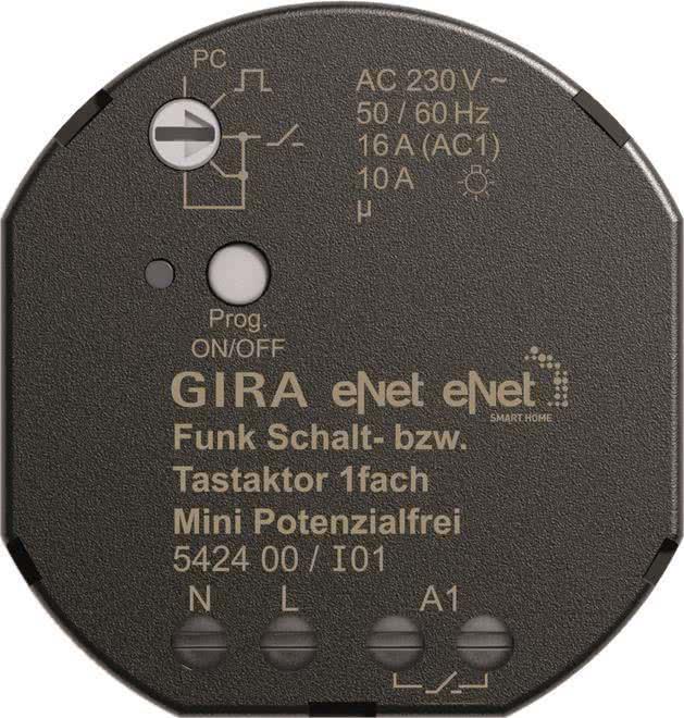 Wireless Switching/Touch Actuator Mini 1f Potential-Free 542400 (542400)