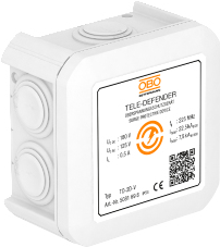 OBO Bettermann Terminal AC Plug 125V 0.5A White 5081698