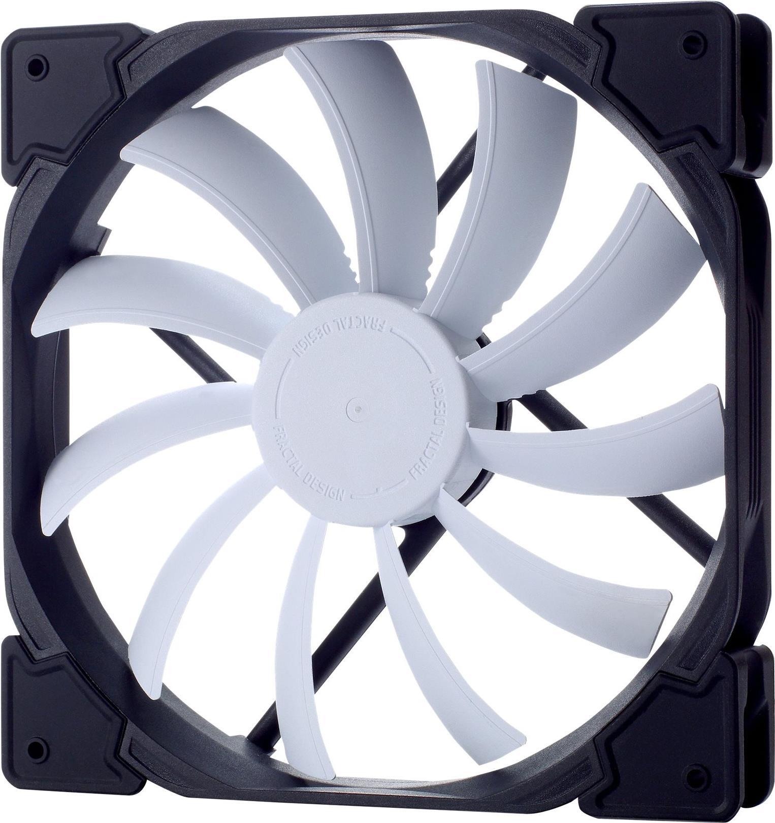 Fractal Design Venturi Series HF-14 Case Fan 140 mm Black, White - (FD-FAN-VENT-HF14-WT)