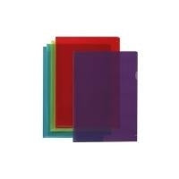 ELBA Transparent Document Sleeves DIN A4 PVC 0.15 mm Assorted Colors - 1 Piece (100206665)