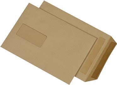 MAILmedia B5 Self-Adhesive Shipping Bags with Window - 1 Piece - for D/ L/ A Market