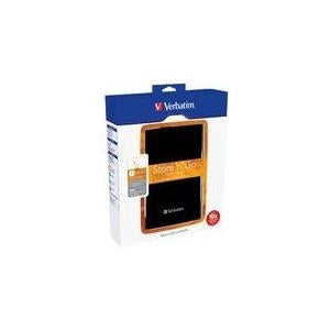 Verbatim Store n Go Portable Hard Drive - 1TB - External - USB3.0 - Black (53023)