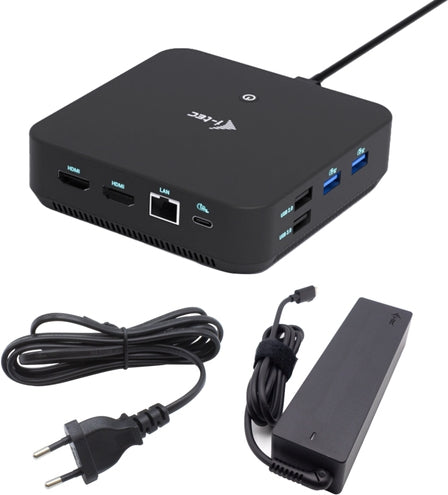 i-tec Docking Station - USB-C/ USB4/ Thunderbolt 3/4/5 - Power Delivery 100W (C31TRIVIDPRO100W)
