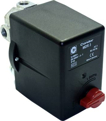 Aerotec Pneumatic Pressure Switch 400V 12 Bar 9063076