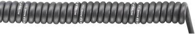 LappKabel Spiral Cable SPIRAL H07BQ-F 1000 mm/3000 mm 4x1.5mm² Black (70002755)
