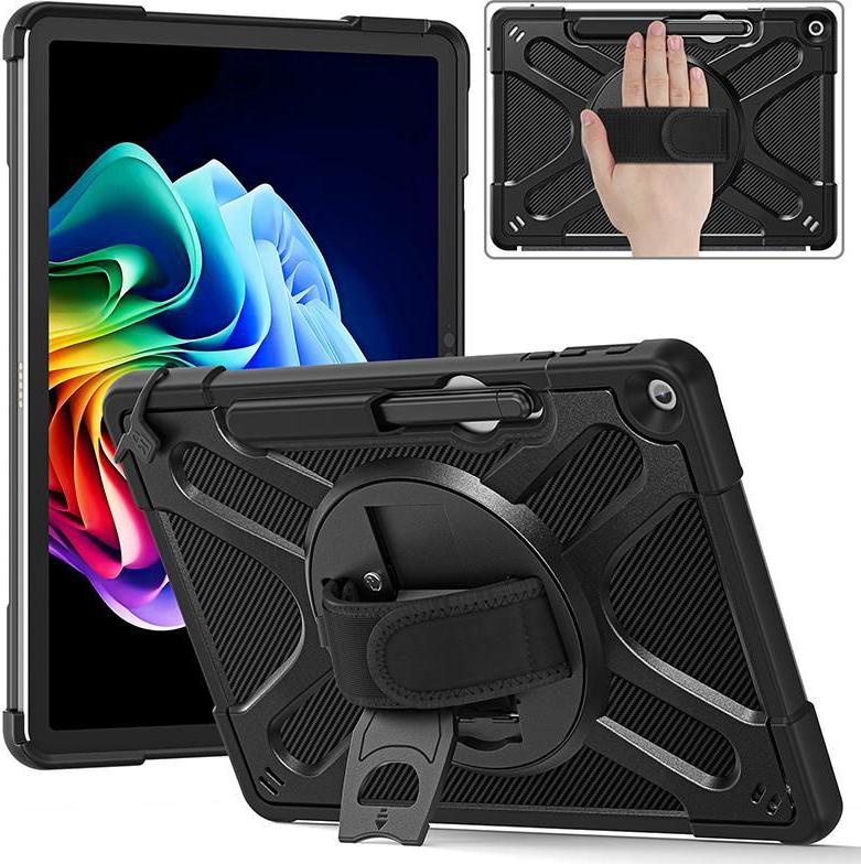 eSTUFF Microsoft Surface Pro 12 Shockproof Cover with Hand Strap and Shoulder Strap ES68290014-BULK