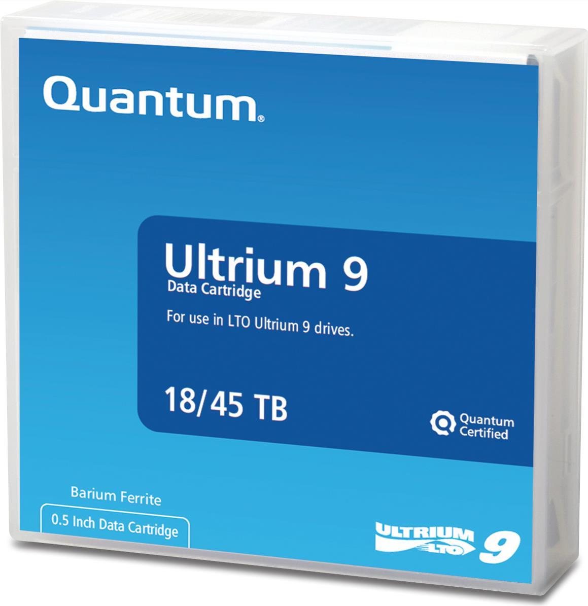 Quantum LTO Ultrium Data Tape 18 TB Native, 45 TB Compressed, MR-L9MQN-01