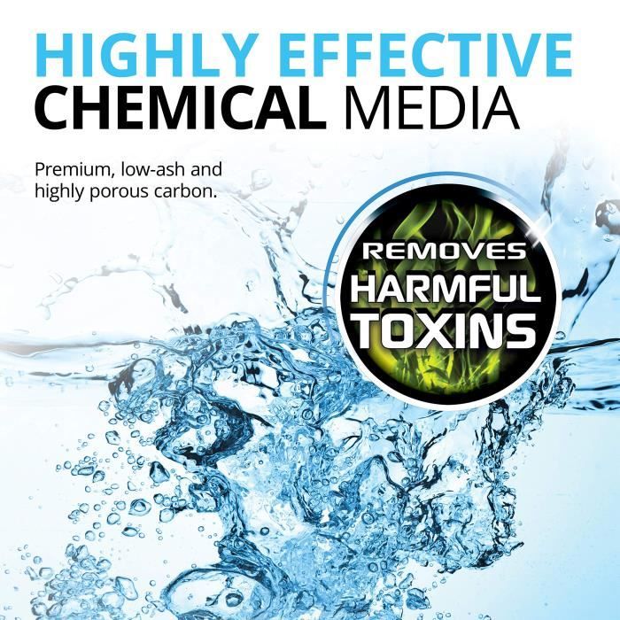 FLUVAL Carbon Tablets Pack - 3 x 100 g - For Aquariums - Low Ash Formula