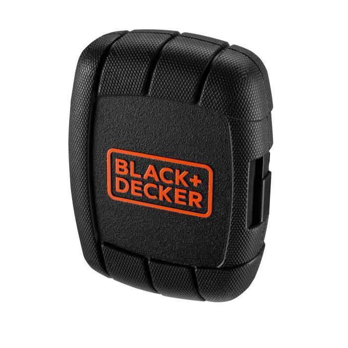 Kit tournevis et embouts a cliquet - BLACK+DECKER - A7039-XJ - 45 pieces