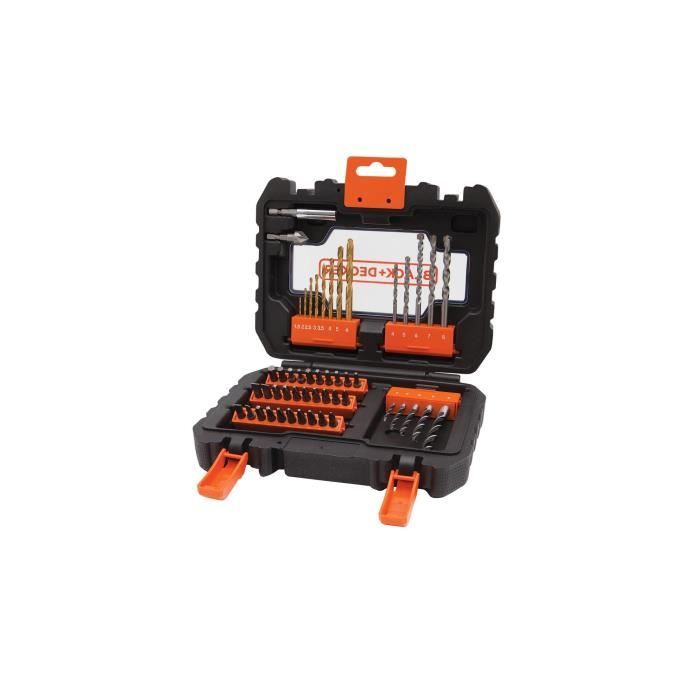 BLACK+DECKER Drilling and Screwdriving Set - 50 Accessories - A7232-XJ