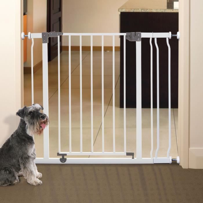 DREAMBABY LIBERTY Safety Gate Kit - 93 to 99 cm - White - Includes 18 cm Extension