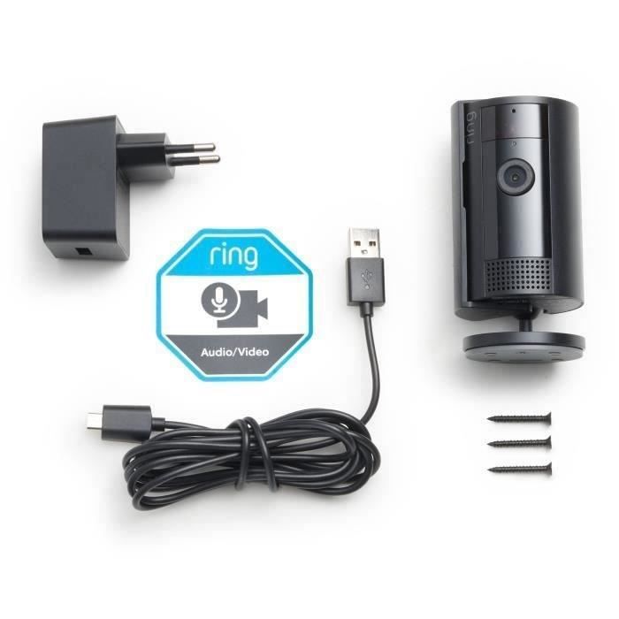 RING Surveillance Camera - 2nd Generation - Indoor - Black