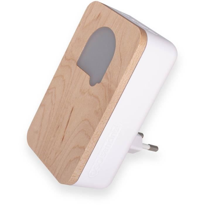 SCS SENTINEL CSF0104 SONE Cosy Doorbell - Wood - Wireless, Battery-Free - 150 m Range - 25 Melodies IP65
