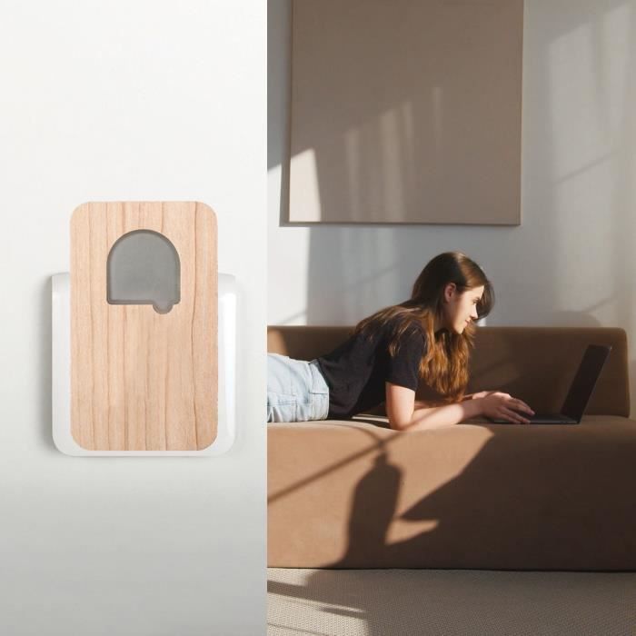 SCS SENTINEL CSF0104 SONE Cosy Doorbell - Wood - Wireless, Battery-Free - 150 m Range - 25 Melodies IP65