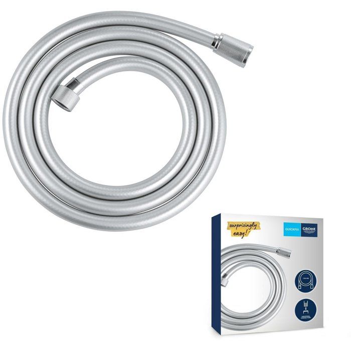 Grohe Shower Hose 1750 mm Chrome-Plated Metal - Universal Connection - Model 27506001