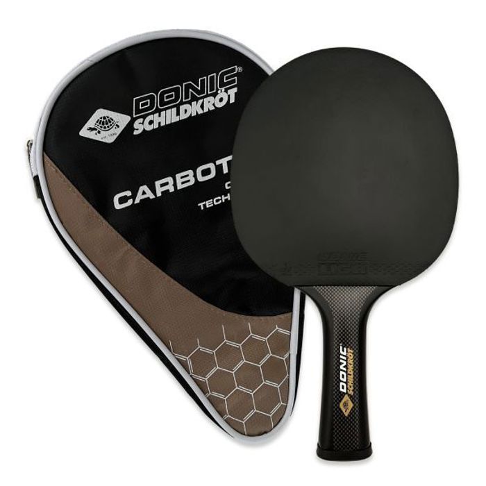 SCHILDKRÖT Table Tennis Racket - 758221 - 100 Carbon - Liga QRC Coating - One Size