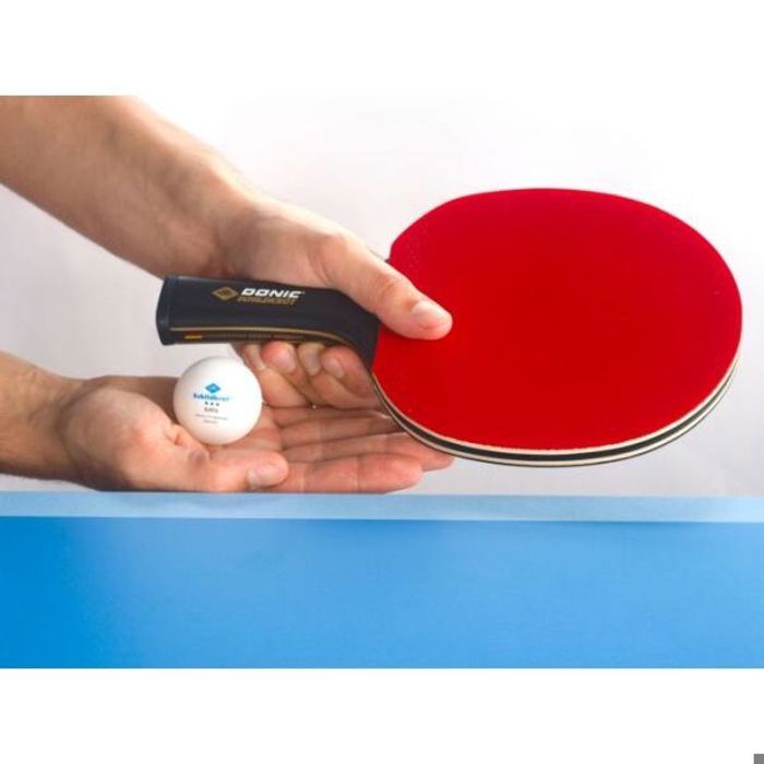 SCHILDKRÖT Table Tennis Racket - 758221 - 100 Carbon - Liga QRC Coating - One Size