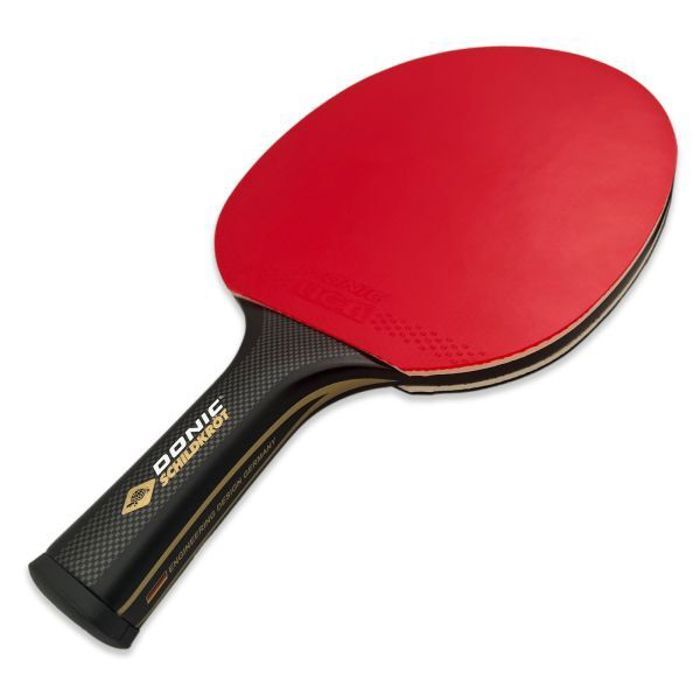 SCHILDKRÖT Table Tennis Racket - 758221 - 100 Carbon - Liga QRC Coating - One Size