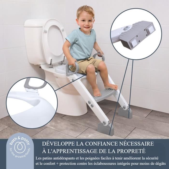 DREAMBABY STEP-UP Toilet Training Seat - Potty Training Seat - Aqua