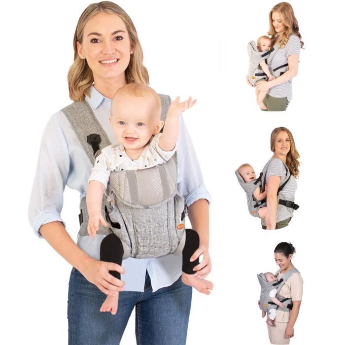 DREAMBABY 3-in-1 Adjustable Oxford Baby Carrier - Up to 15 kg